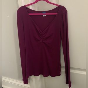 NEW Plum Henley